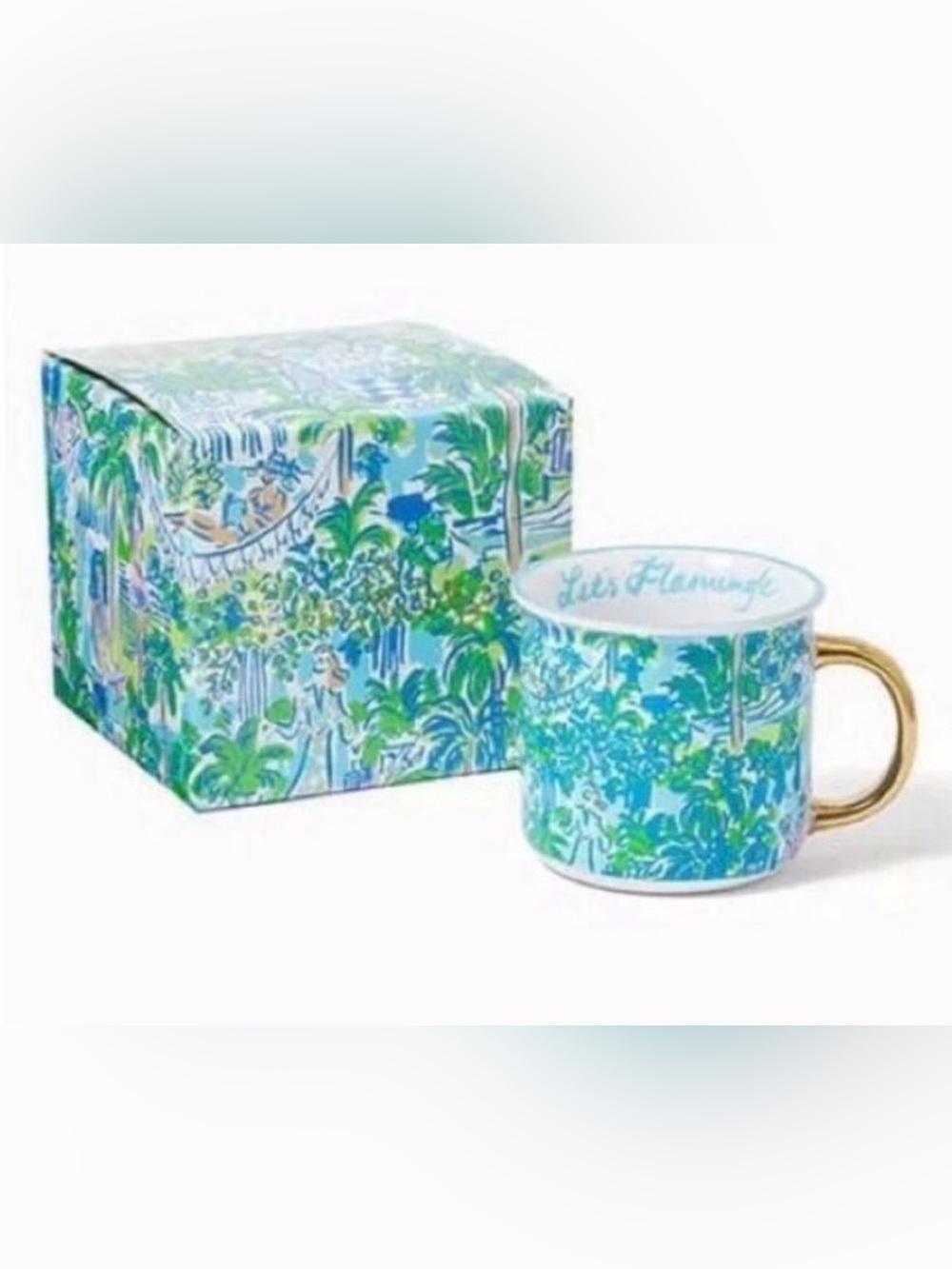 New in Box Lilly Pulitzer Mugs